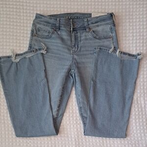 American Eagle Outfitters Women's Next Level Stretch Kick Boot Jeans NEW